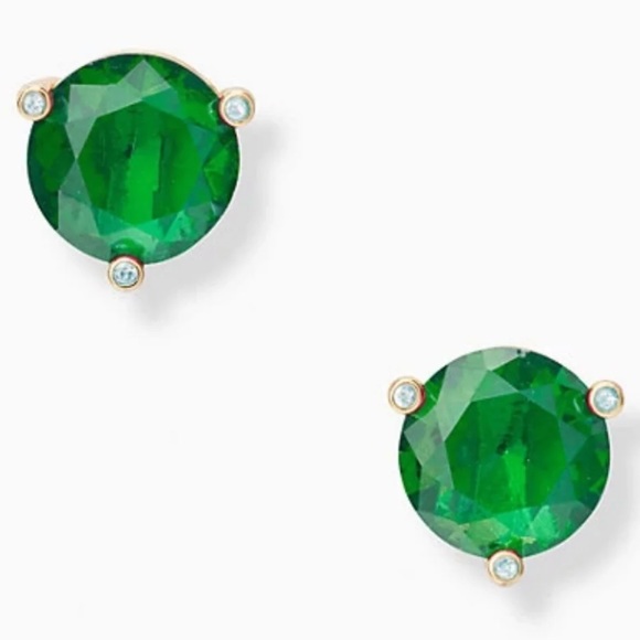 kate spade Jewelry - Kate Spade Rise & Shine Stud emerald